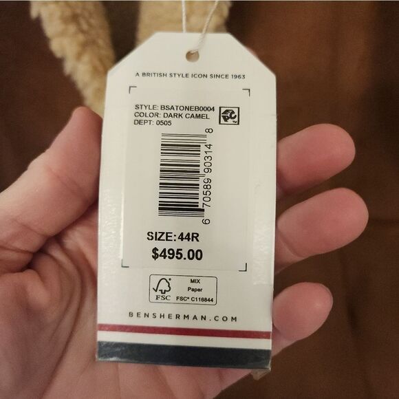 Ben Sherman Men's Faux-Shearling Coat Size 2XL NWT - Picture 10 of 11